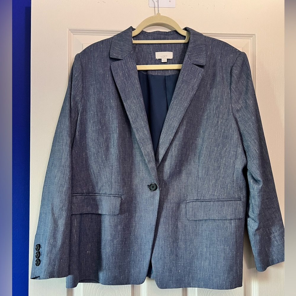 LOFT Blue Blazer - 18P